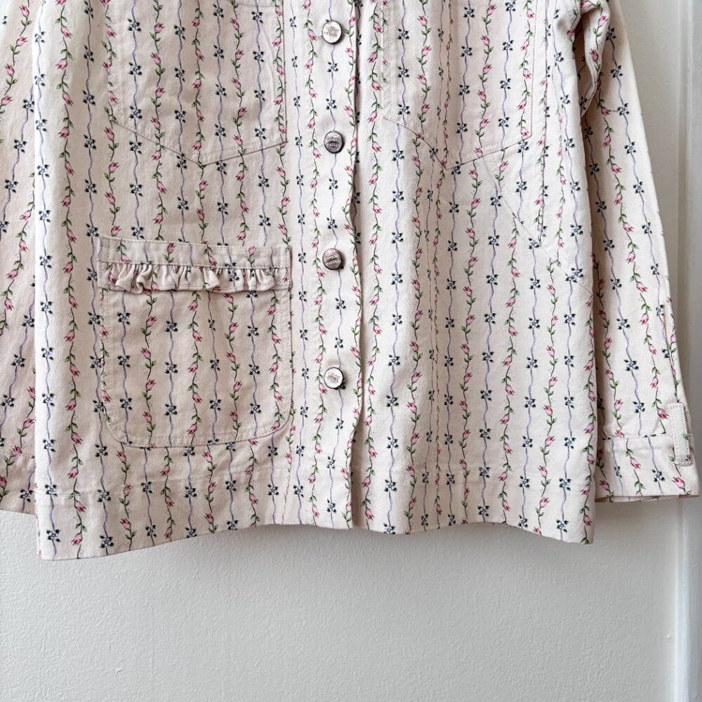 Damson Madder Goodnature Denim Shacket - Picture 6 of 10
